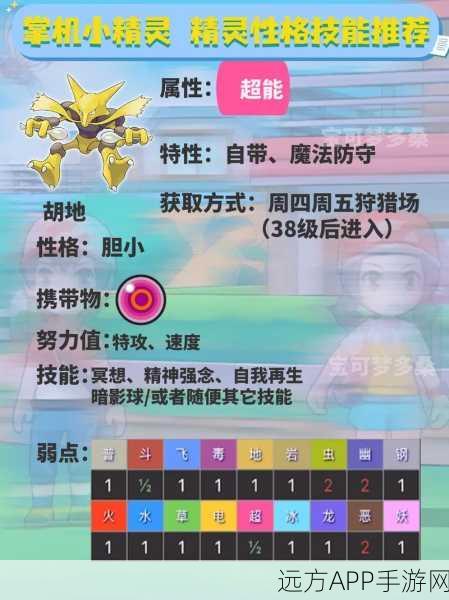 口袋妖怪，小拳石技能深度剖析，赛场上的肉搏王者！