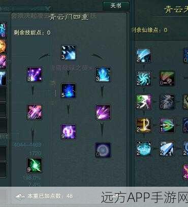 诛仙手游青云绿点技能全解析，掌握青云门精髓，称霸仙界不是梦