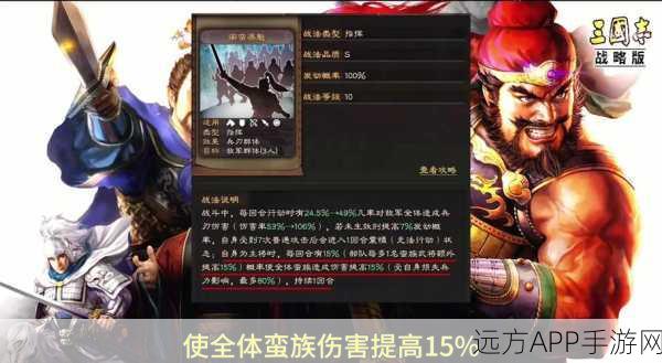 三国志战略版深度解析，孟获养成秘籍与实战制胜策略