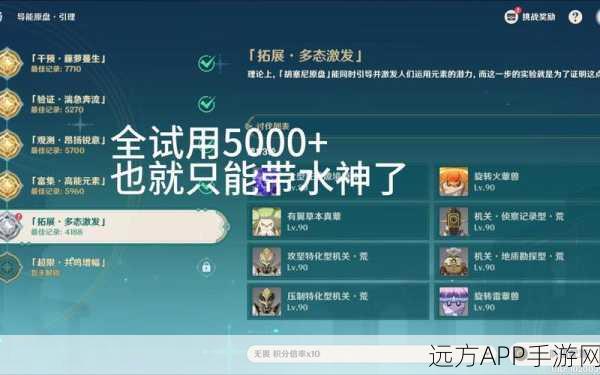 原神深度揭秘，原激化反应机制与实战应用全解析