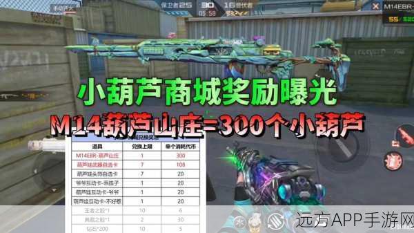 CF手游深度攻略，揭秘葫芦币高效获取途径与实战技巧