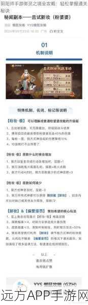 阴阳师御灵副本速度挑战全解析，如何高效通关？