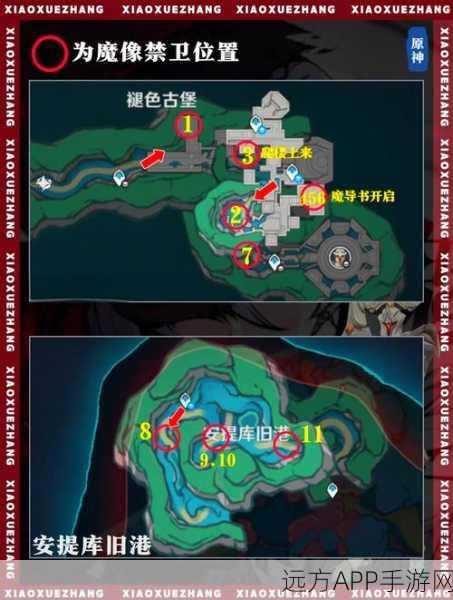 原神探索揭秘,点亮八个龙头石像的绝妙顺序与技巧全解析