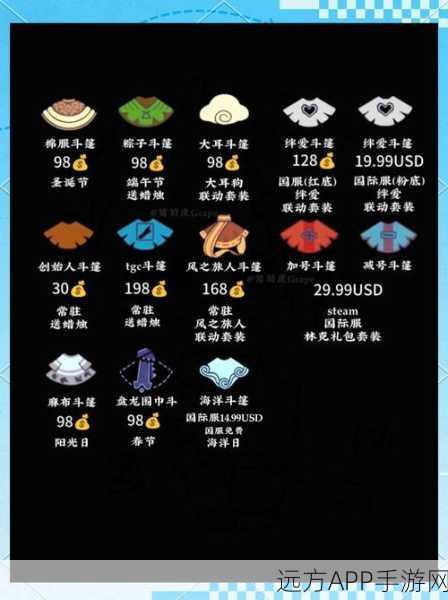 光遇演出季全物品价格揭秘，珍稀装扮与道具一网打尽！
