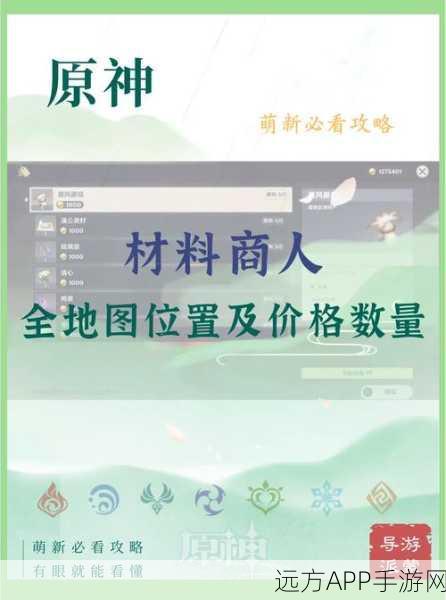 原神隐藏商人全揭秘，位置、物品及交易攻略