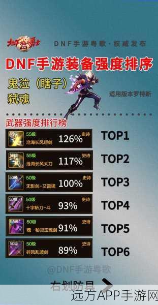 DNF鬼泣职业终极装备指南，105级与100级完美搭配攻略