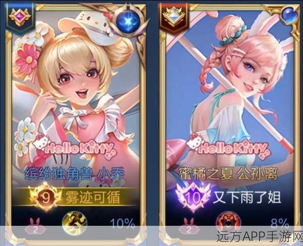 王者荣耀皮肤对决，逐浪之夏VS缤纷独角兽，哪款更胜一筹？