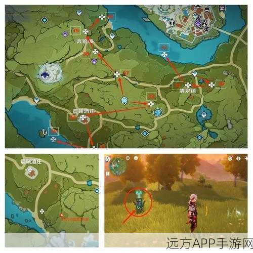 原神探索指南,风神瞳全位置地图深度解析与收集攻略