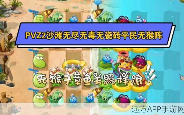 植物大战僵尸2沙滩无尽模式攻略详解,战略布置与战术应对之道