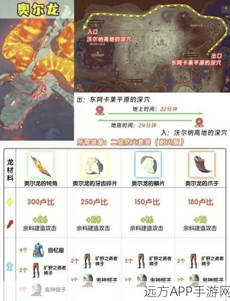 塞尔达传说王国之泪，全动物掉落材料大揭秘，探险必备指南
