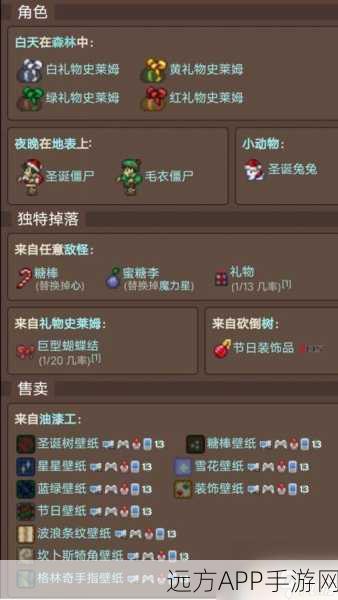 泰拉瑞亚圣诞庆典，圣诞老人降临秘籍与惊喜活动全揭秘