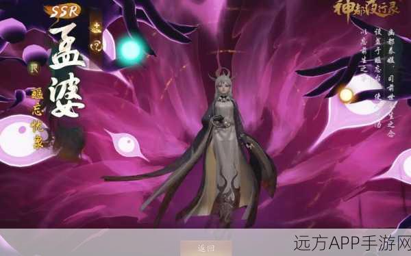 手游角色深度剖析,神都夜行录孟婆强度评测与技能全解析