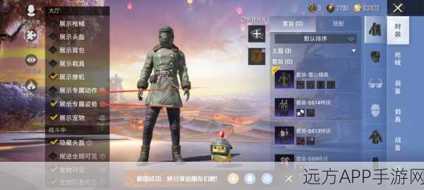 和平精英炫酷登场！详解如何切换入场特效，打造个性化游戏开场
