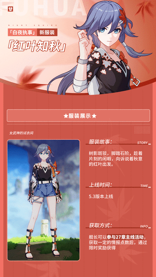崩坏3红叶知秋时装大赏,时尚与游戏设计的绝美碰撞深度剖析