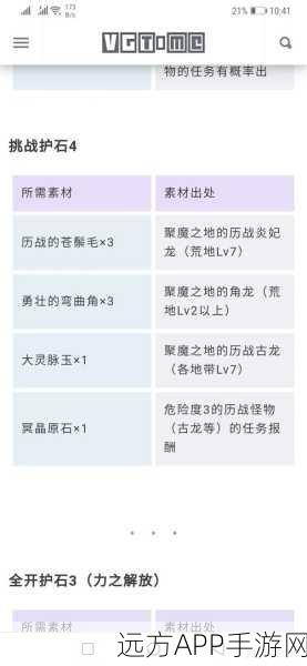 怪物猎人世界，沼渡护石深度解析与实战应用