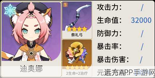 深度揭秘，原神迪奥娜完美毕业属性面板全解析
