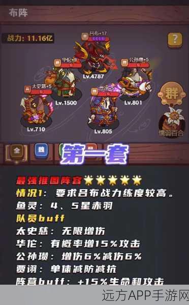 揭秘咸鱼之王吕布盐场争霸赛，最强阵容搭配攻略