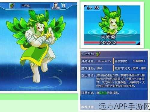 奥拉星手游，揭秘大师兔进化全攻略，助你战力飙升！