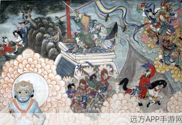 手游角色盛宴,封神演义姜子牙领衔,哪吒雷震子热血对决全解析
