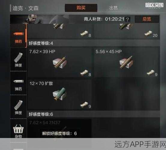 暗区突围，子弹等级全揭秘，从0级穿透到高级实战攻略