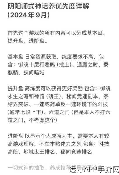 阴阳师深度攻略，揭秘式神培养与竞技大赛夺冠秘籍