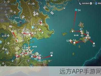 原神名椎滩华丽宝箱全攻略,揭秘最佳探索路线与稀有宝藏
