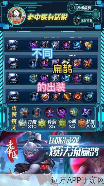 王者荣耀高手进阶，扁鹊出装与铭文搭配深度剖析，助你赛场称雄