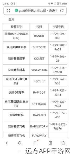 手游玩家必看！GTA5 PC版配置需求全解析及优化秘籍