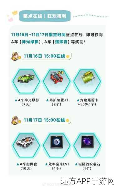 QQ飞车手游狂欢礼盒大揭秘,豪华奖励等你拿!