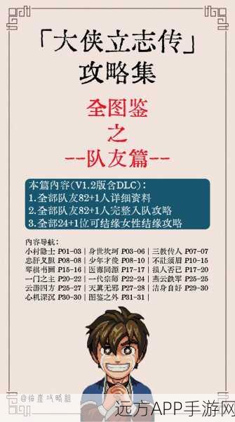 手游深度探索，大侠立志传群芳阁全攻略与谜题挑战大揭秘