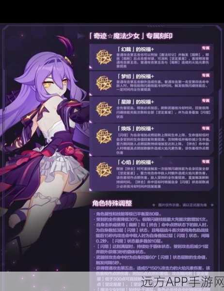 崩坏3奇迹魔法少女，乐土专属刻印全解析与效果展示