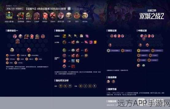 云顶之弈新版本登顶秘籍，揭秘强势阵容与实战细节