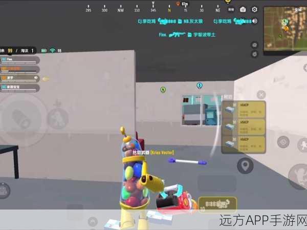 香肠派对新武器揭秘，加特林实战体验与策略分析