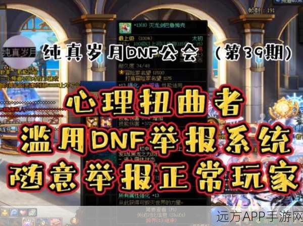 DNF助手周报页面故障引热议，玩家遭遇空白困扰，官方紧急应对