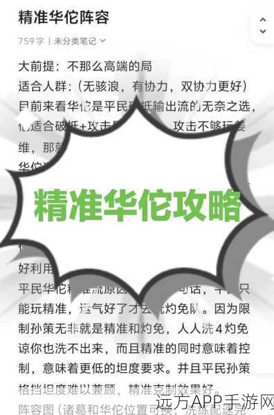 咸鱼之王主C孙策2690华佗攻略,最强阵容搭配与实战解析