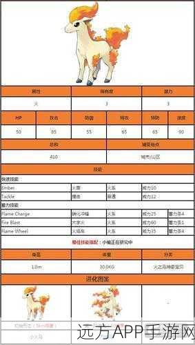 口袋妖怪复刻，揭秘小火马进化全攻略
