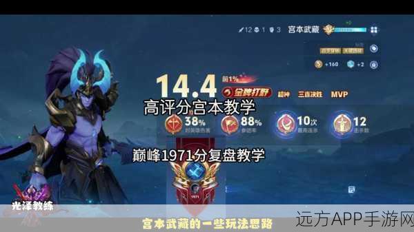 宫本武藏荣耀归来,英魂之刃手游英雄深度剖析与实战技巧