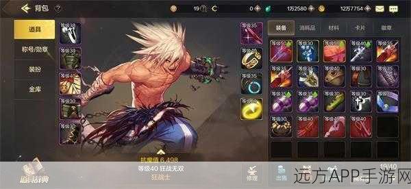 DNF手游巅峰赛揭秘，最强手弩装备深度剖析与实战应用