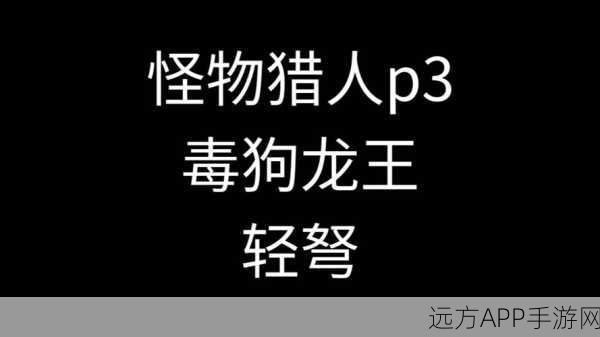 怪物猎人P3深度攻略，解锁狗龙套装的终极选择秘籍
