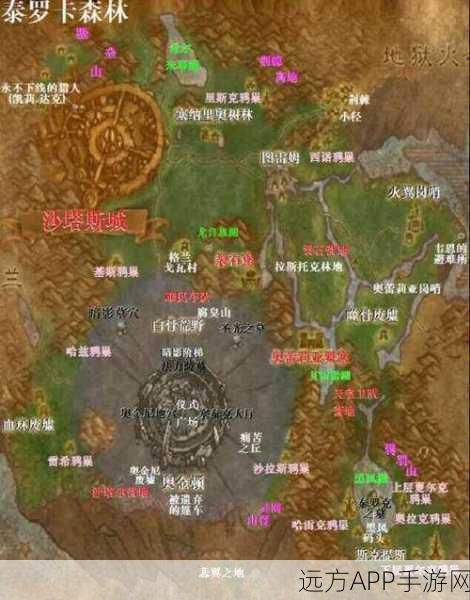 魔兽世界探险指南,揭秘厄运北门神秘之地