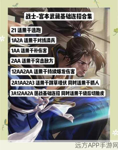 王者荣耀新版本揭秘，宫本武藏连招绝技与实战策略全解析