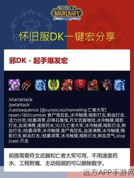 WLK生存猎人必备,一键输出宏详解与实战应用