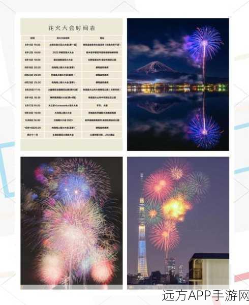 梦幻花园，璀璨烟花比赛全攻略，点燃你的夏日激情！