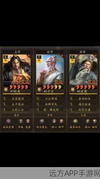三国志战略版，左慈于吉张角攻略深度解析