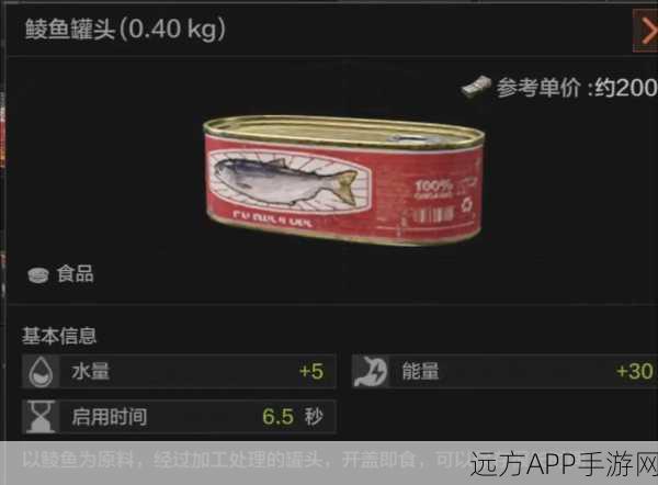 暗区突围,食物补给全攻略,精准提升你的战场生存力