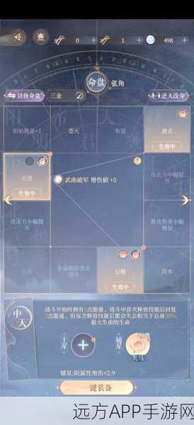 手游攻略,揭秘一刀传世神格命盘顶级搭配策略