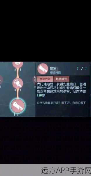 揭秘第五人格刷血条战术，高手玩家的隐秘策略