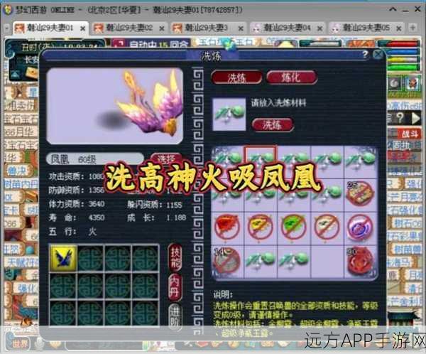 梦幻西游背后的选择,凤凰为何成为游戏象征?