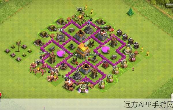 部落冲突攻略，六本布局大揭秘！6级大本营最强阵型全解析