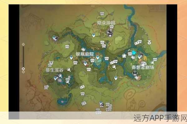 原神大揭秘，探险家必备的大地图资源标记与宝藏指南